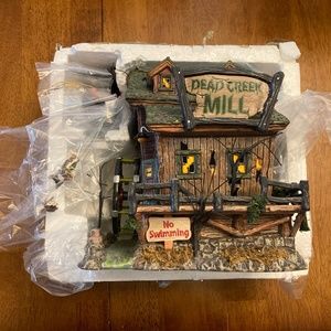 Department 56 Halloween Dead Creek Mill